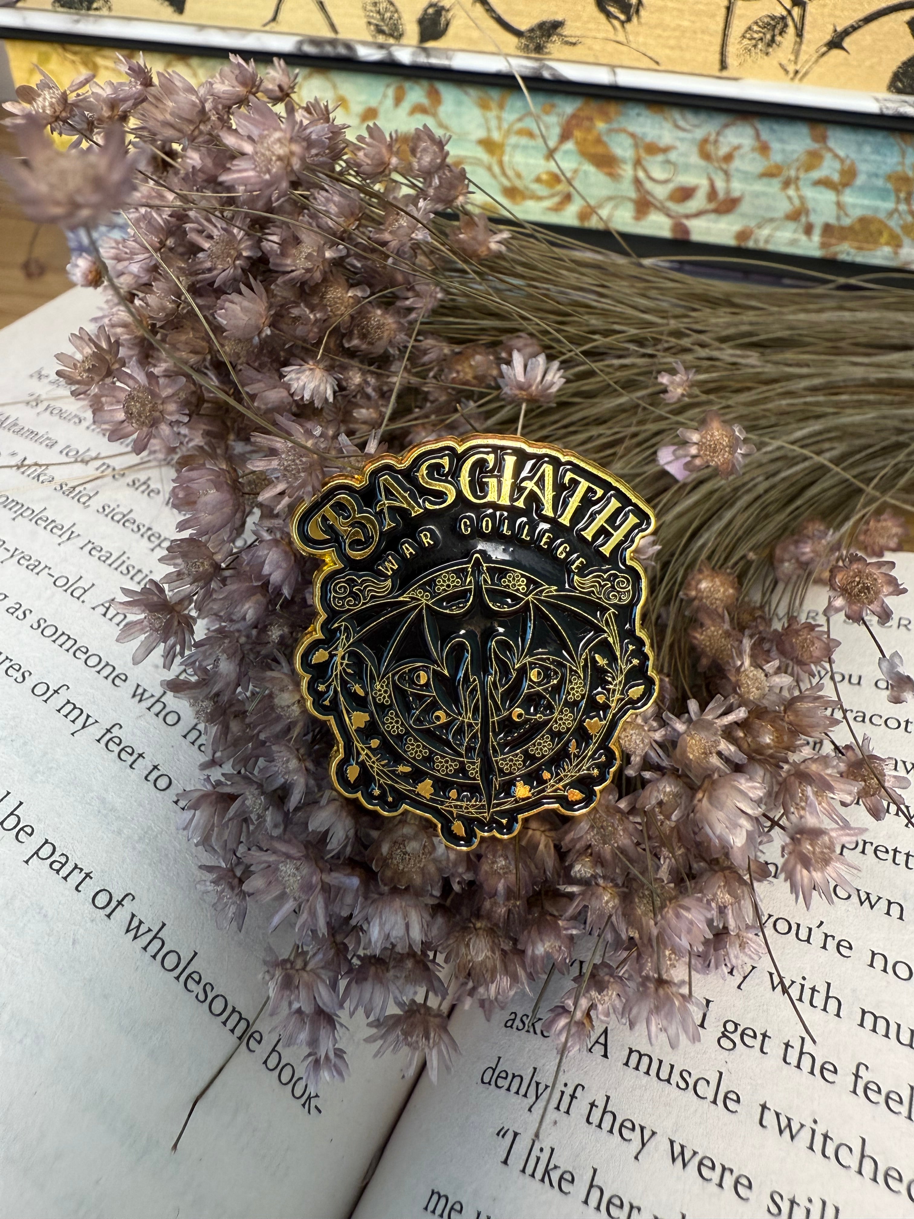 Basgiath war college pin
