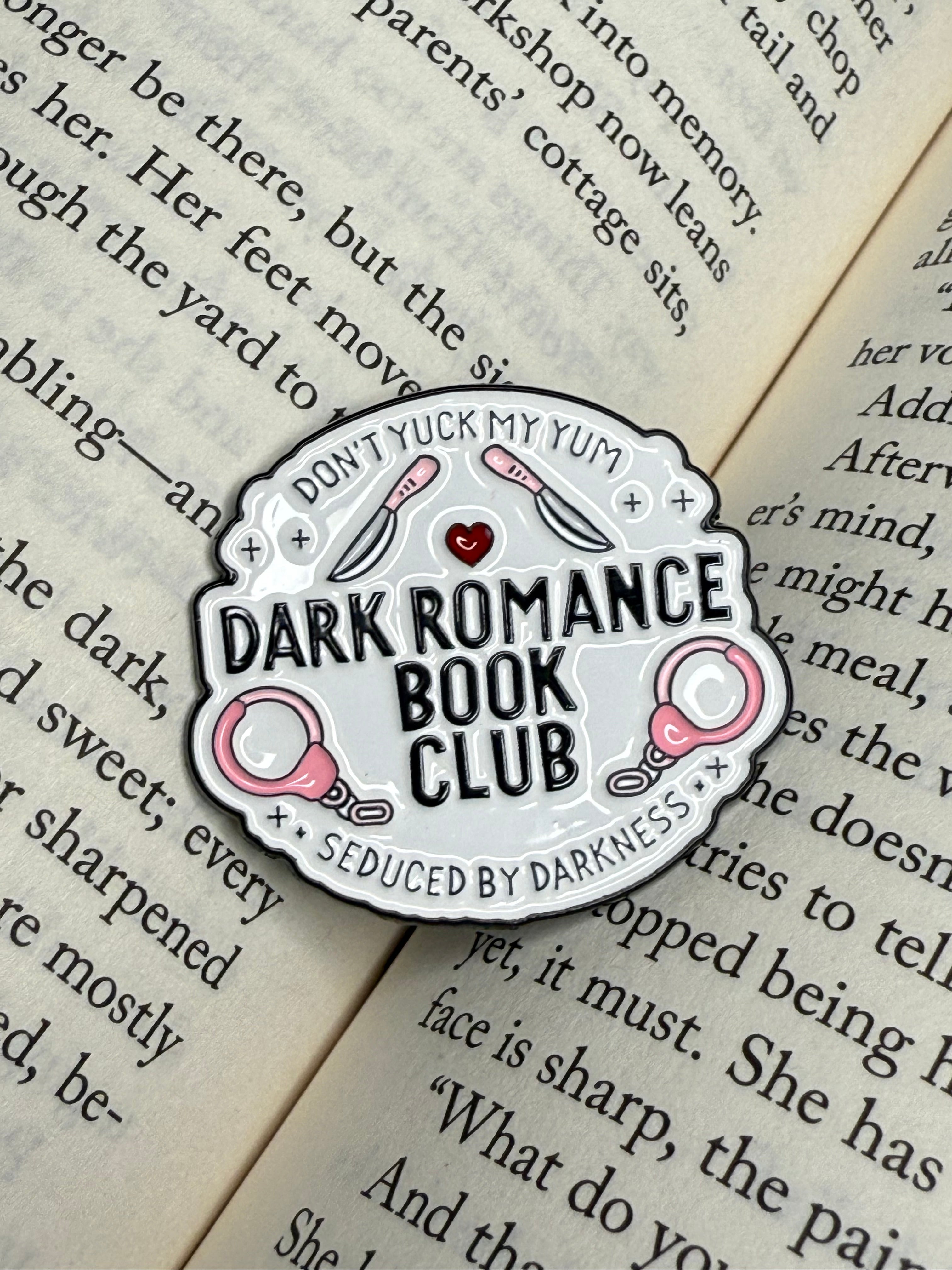 Dark romance BookClub Pin