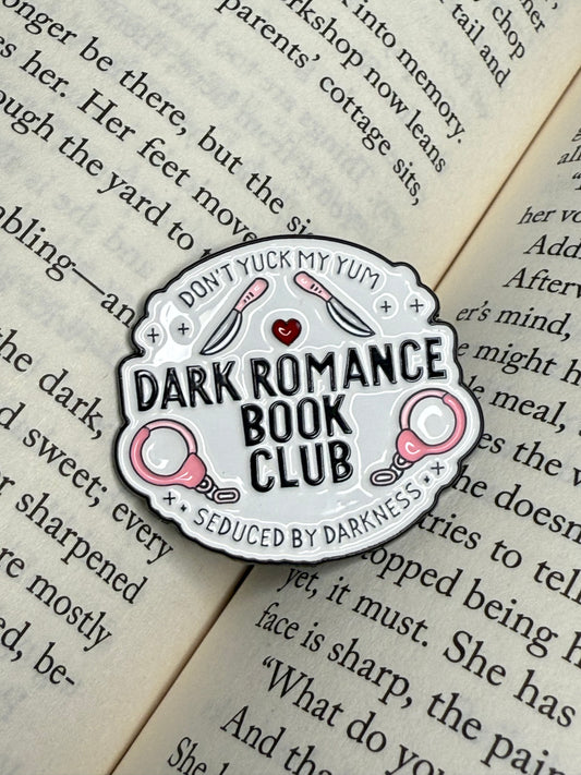 Dark romance BookClub Pin
