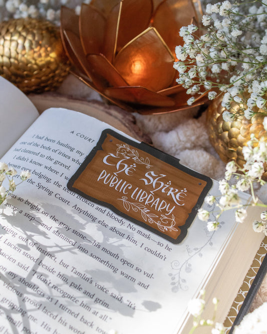 The Shire Public Library Magnetic Bookmark