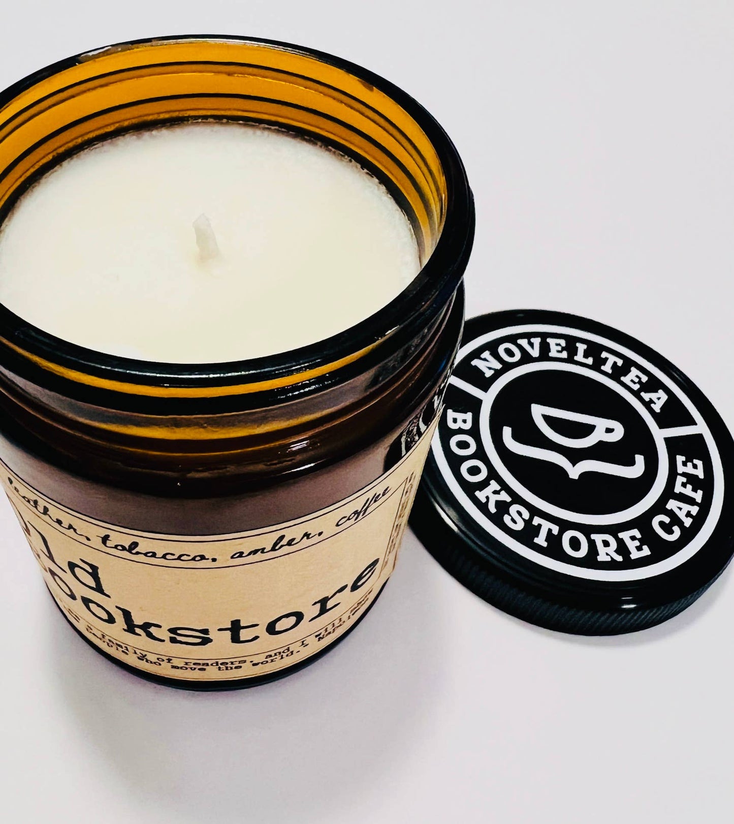 Old Bookstore - Leather & Coffee Scented Candle