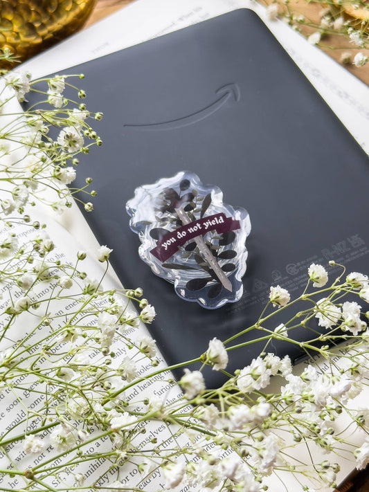 Throne of Glass You Do Not Yield Kindle / Phone Grip