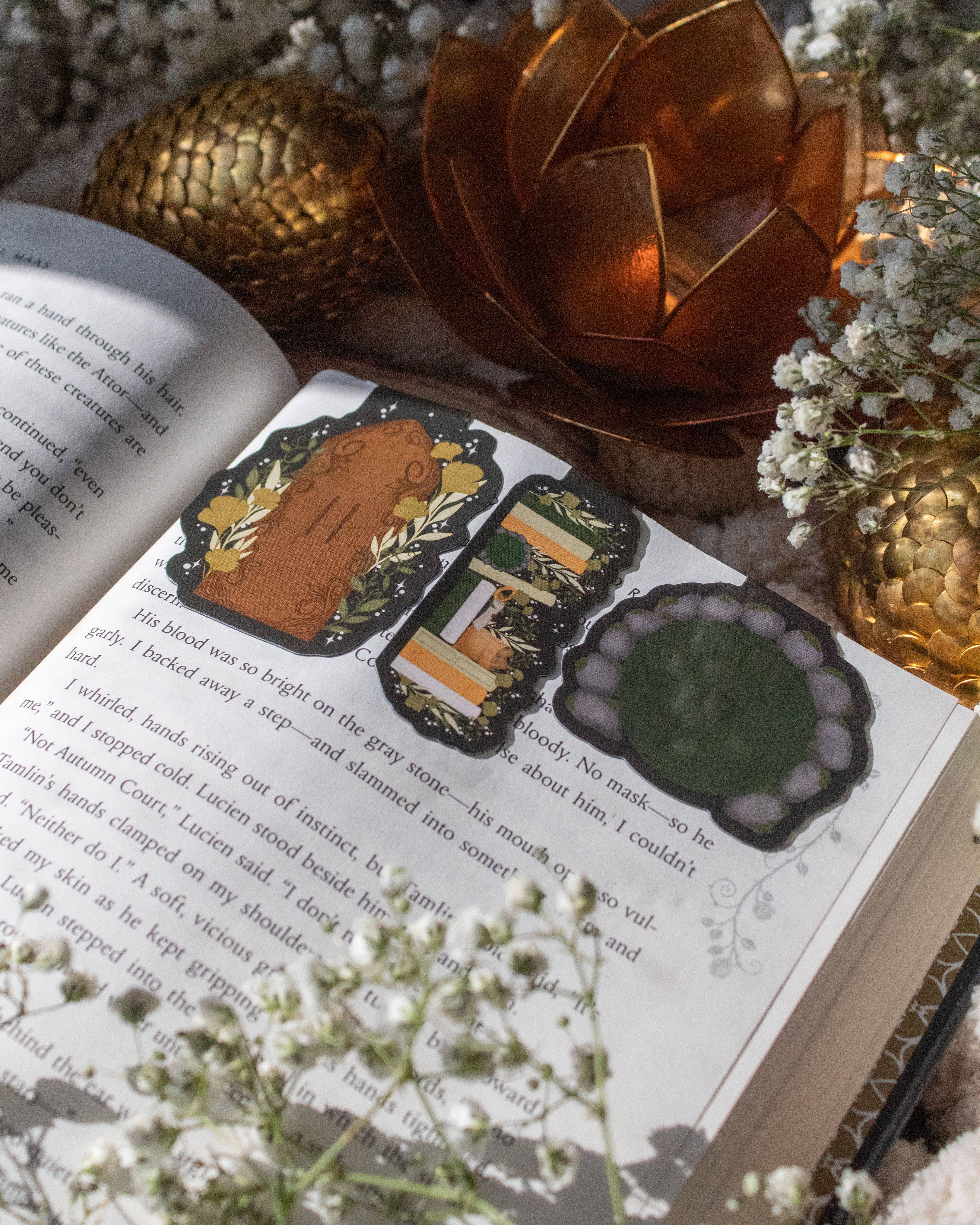 The Shire Magnetic Bookmarks | Set of 3
