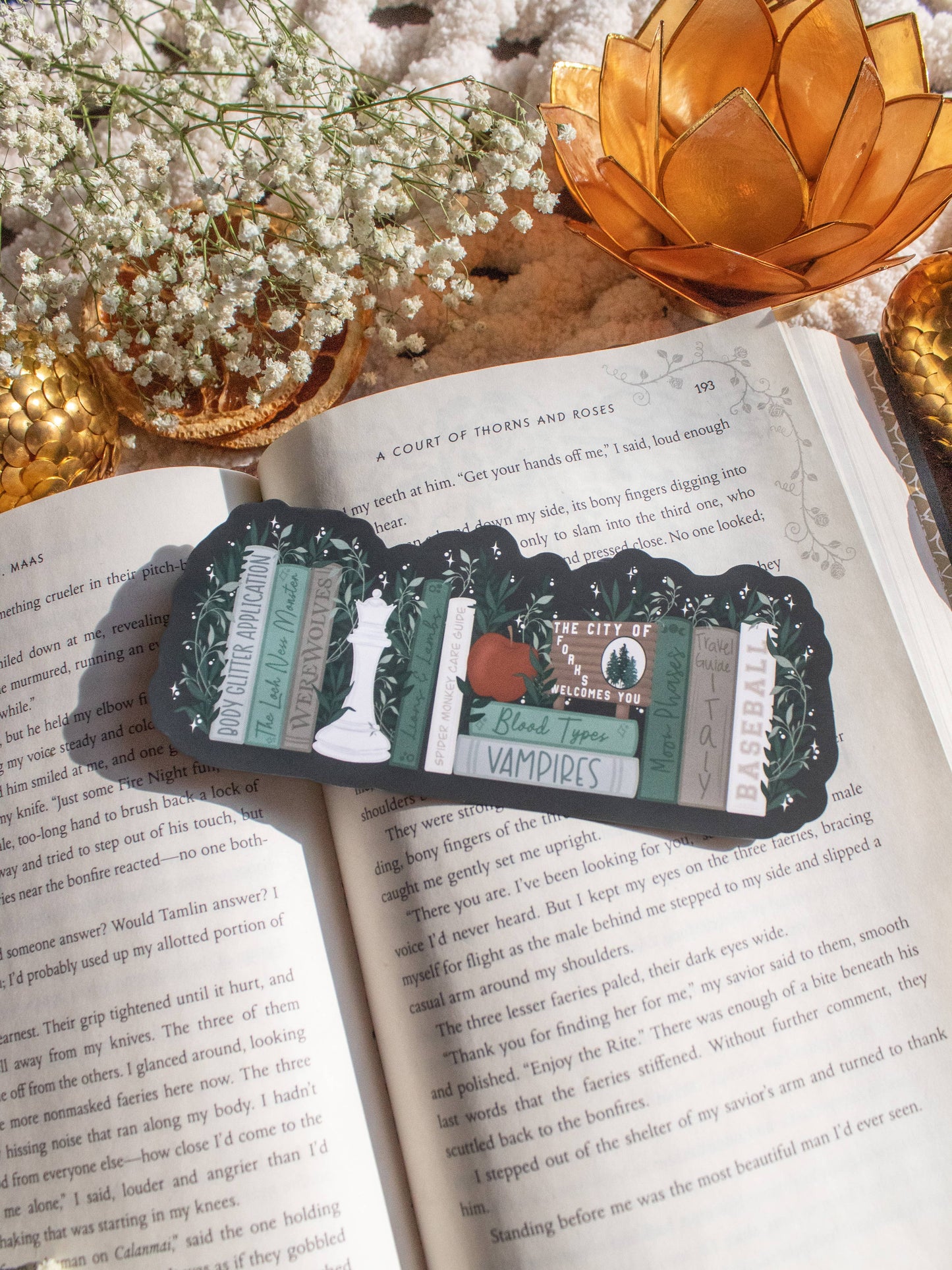 Forks, Washington Bookshelf Bookmark