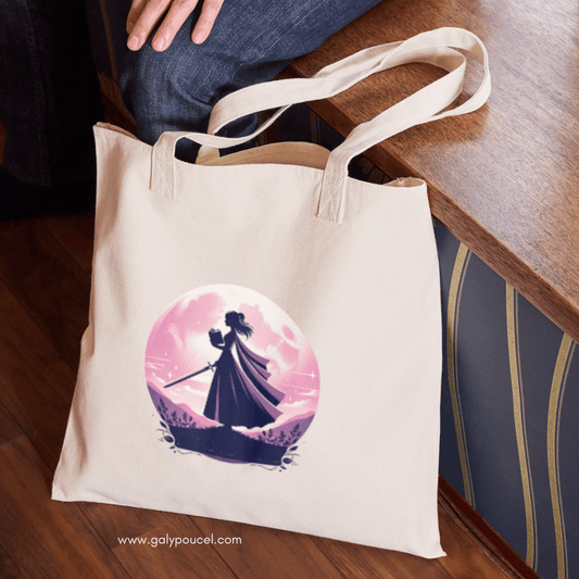 Book Warrior Tote Bag