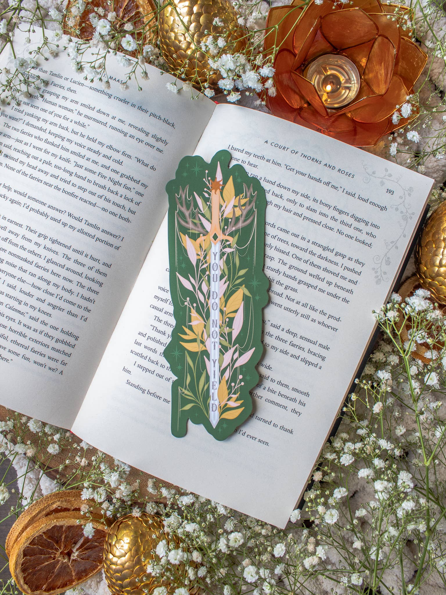 You Do Not Yield Sword Bookmark | Throne of Glass