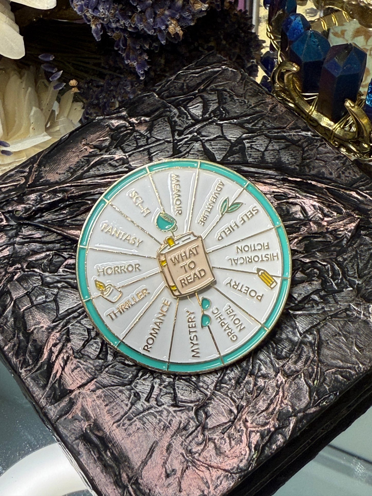 Choose your next reading enamel spinner