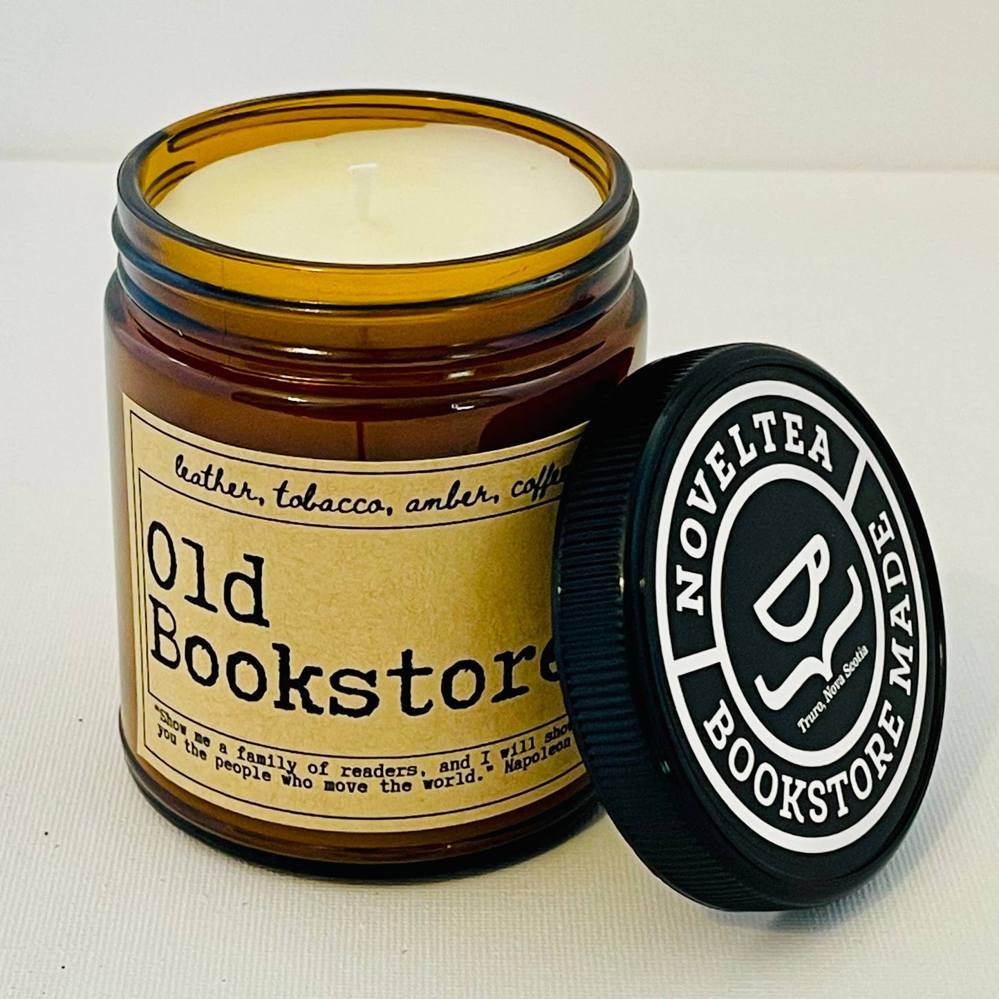 Old Bookstore - Leather & Coffee Scented Candle