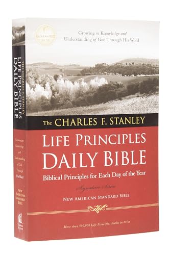 Charles F. Stanley Life Principles Daily Bible-NASB