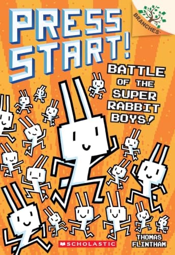 Battle of the Super Rabbit Boys!: A Branches Book (Press Start! #18): Volume 18