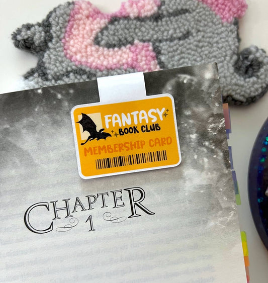 Fantasy Book Club - Magnetic Bookmark