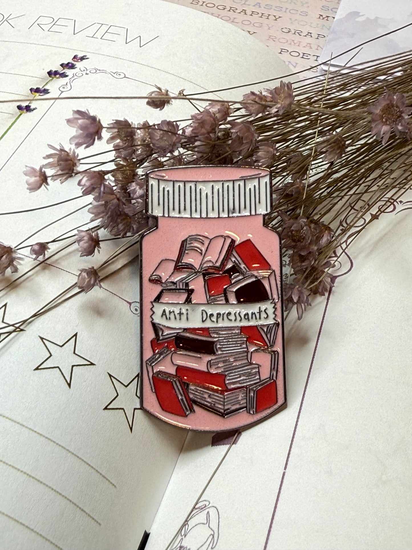 Anti depressant pin