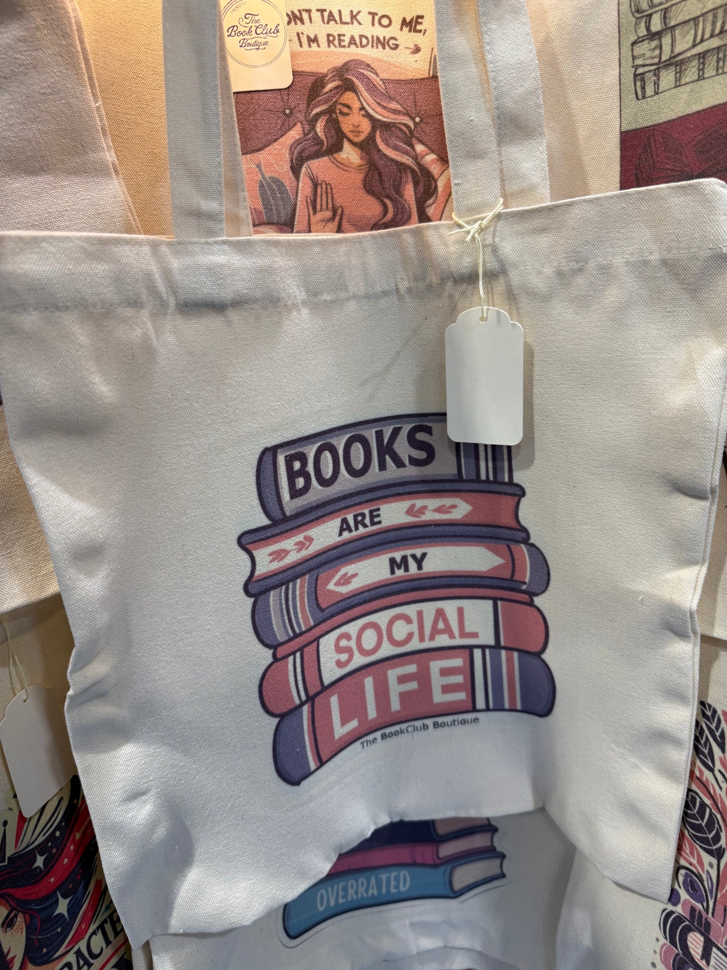 A la carte tote bag