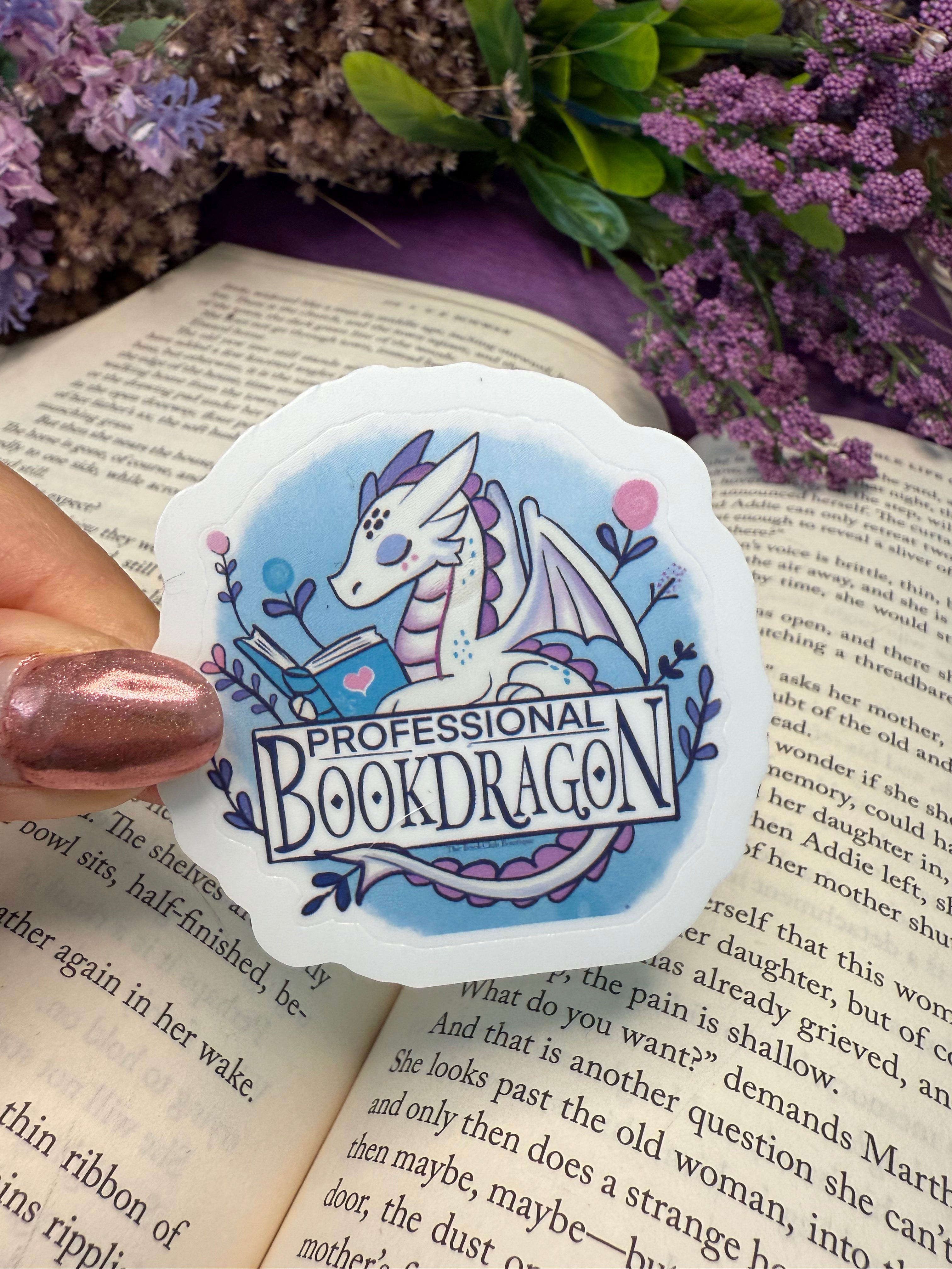 Professional BookDragon sticker