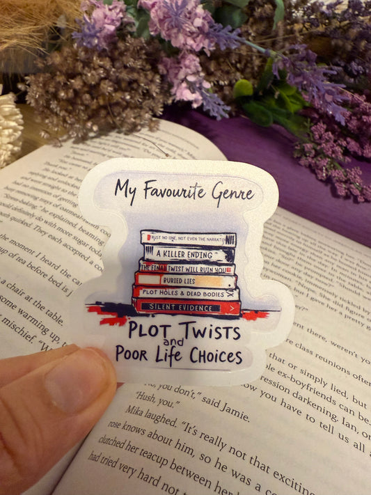 Plot twist and poor life choices