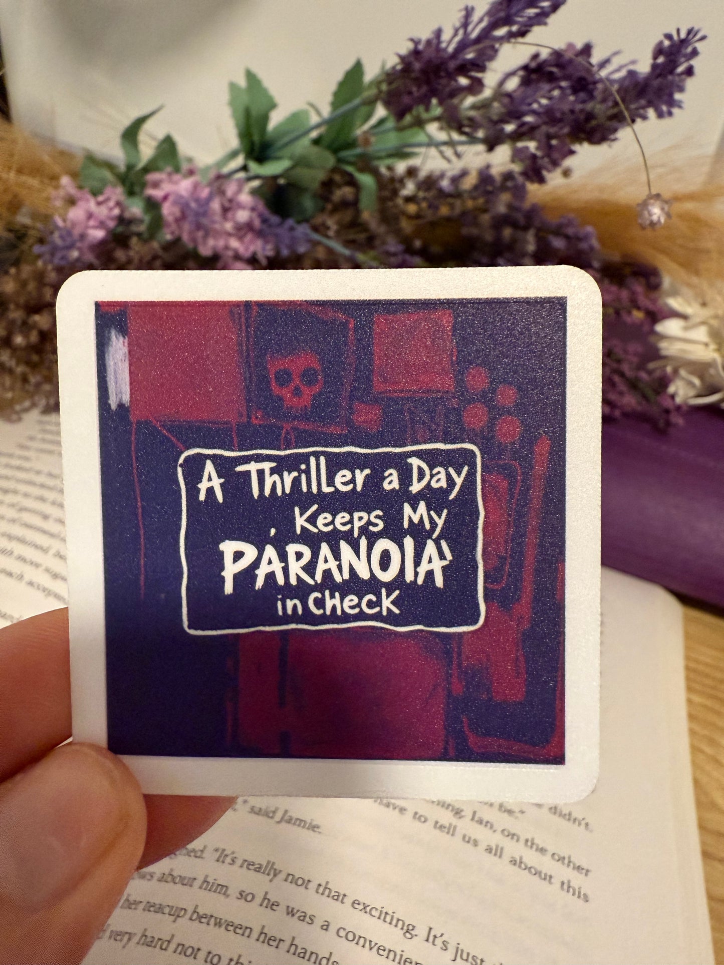 A thriller a day keeps keeps my paranoia in check