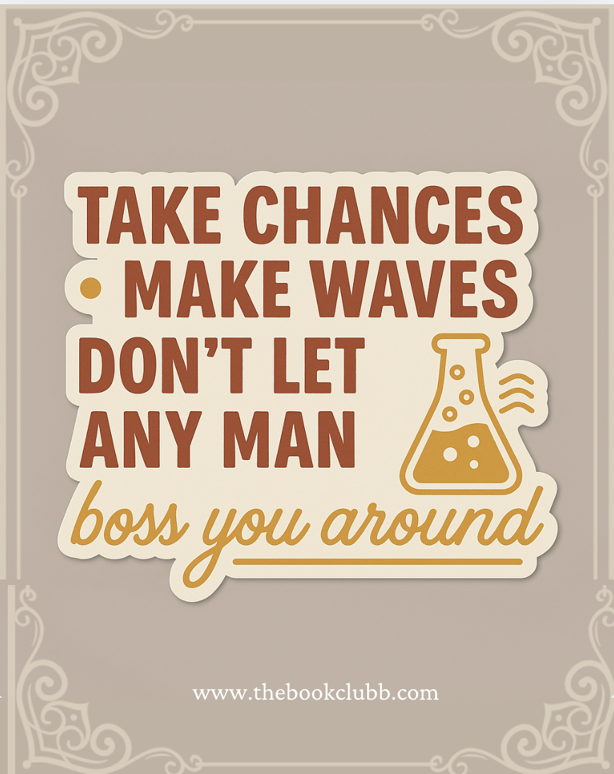 Don't let any man boss you around