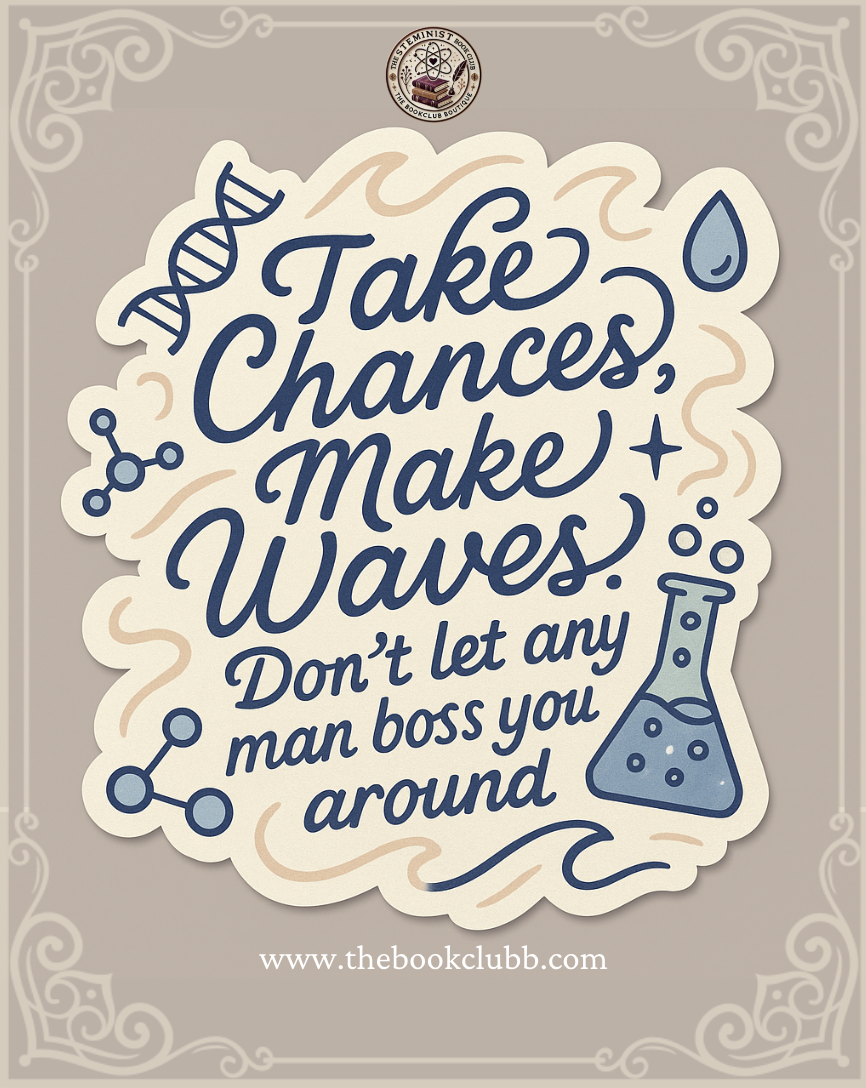 Don't let any man boss you around -waves