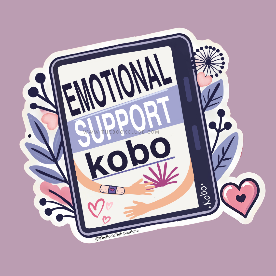 Emotional support kobo sticker