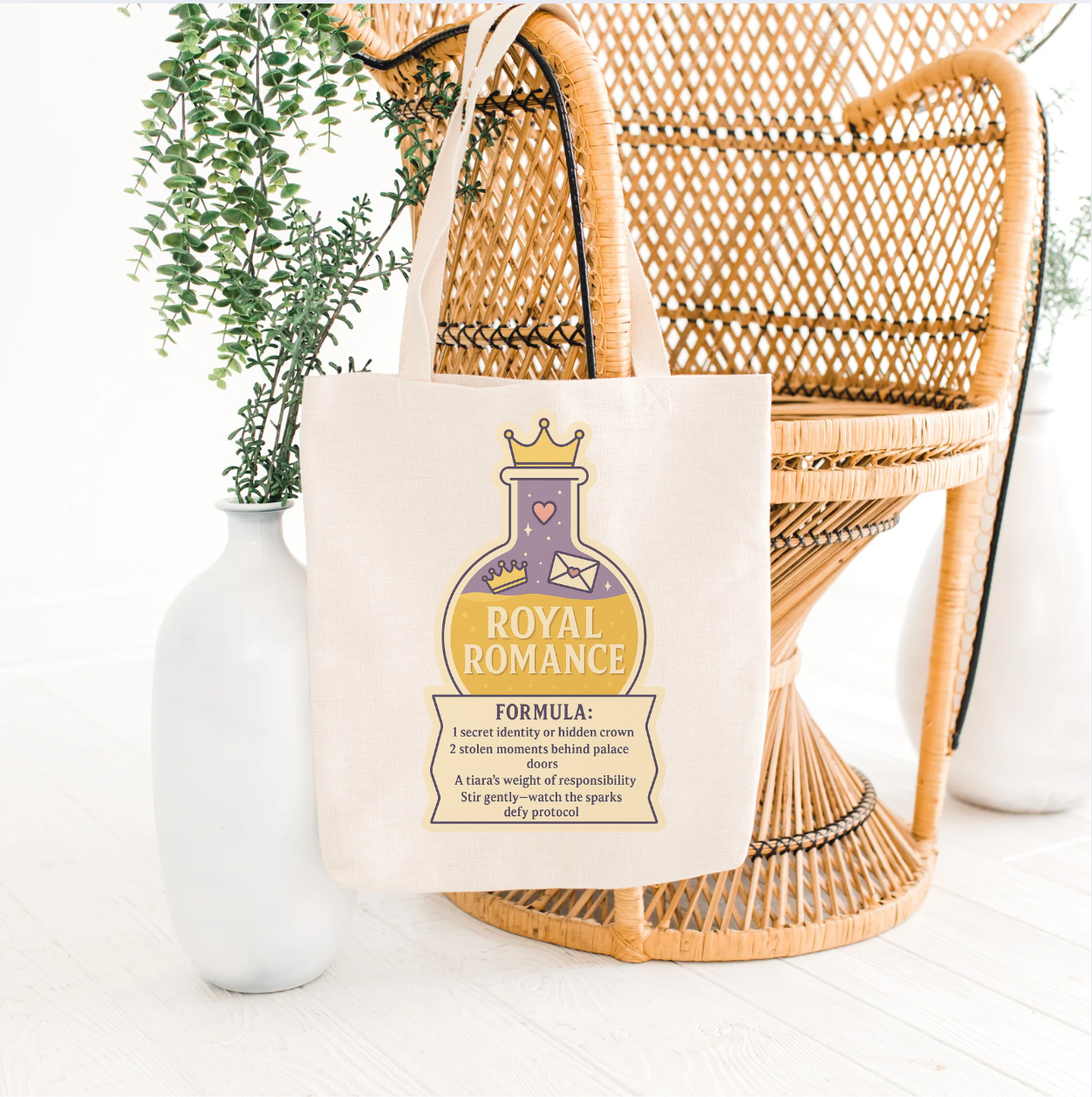 Royal RomanceTote Bag