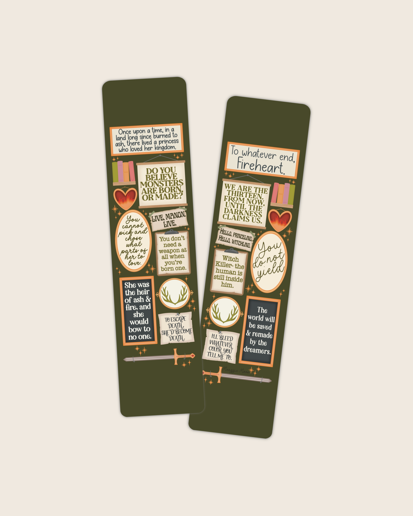 Throne of Glass | Quote Wall 2x8 Bookmark