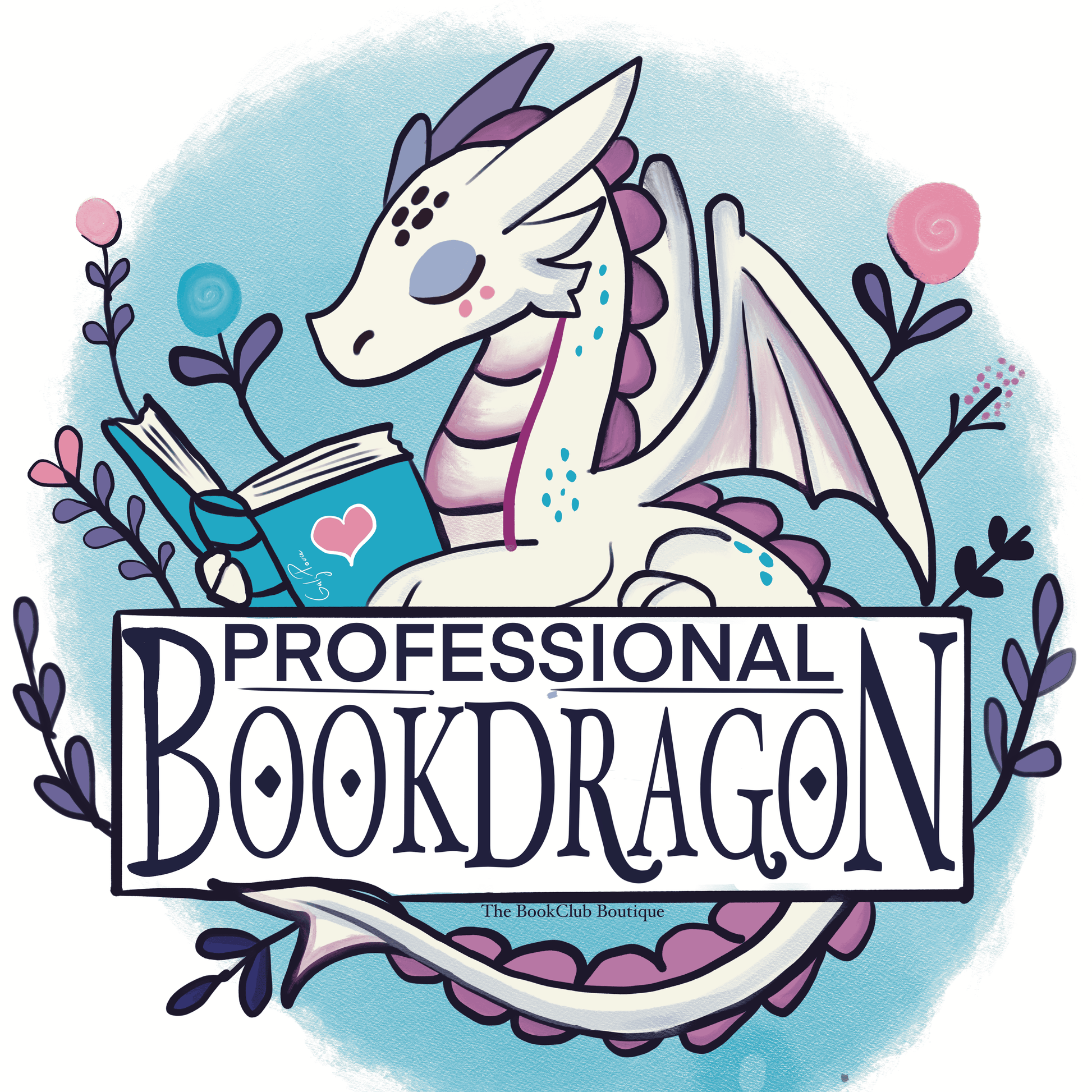 book dragon book sticker