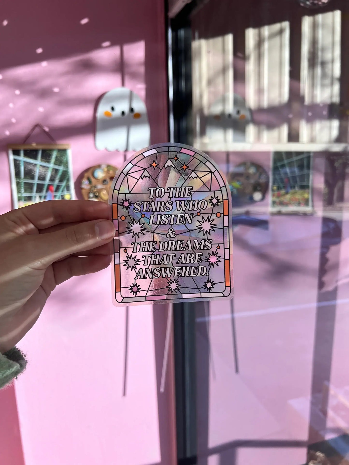 ACOTAR Bookish Suncatcher Window Decal