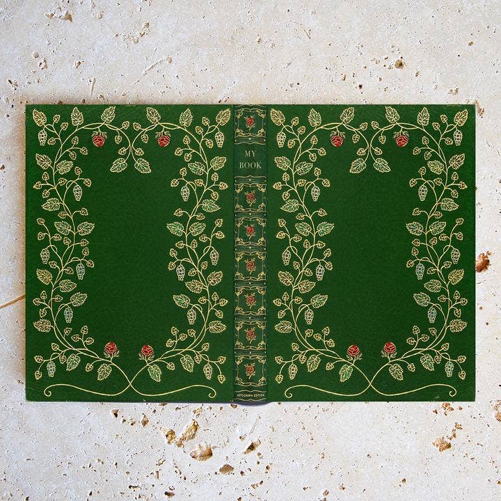My Book Floral Green / Universal Fit Cover for all Kindle & eReaders