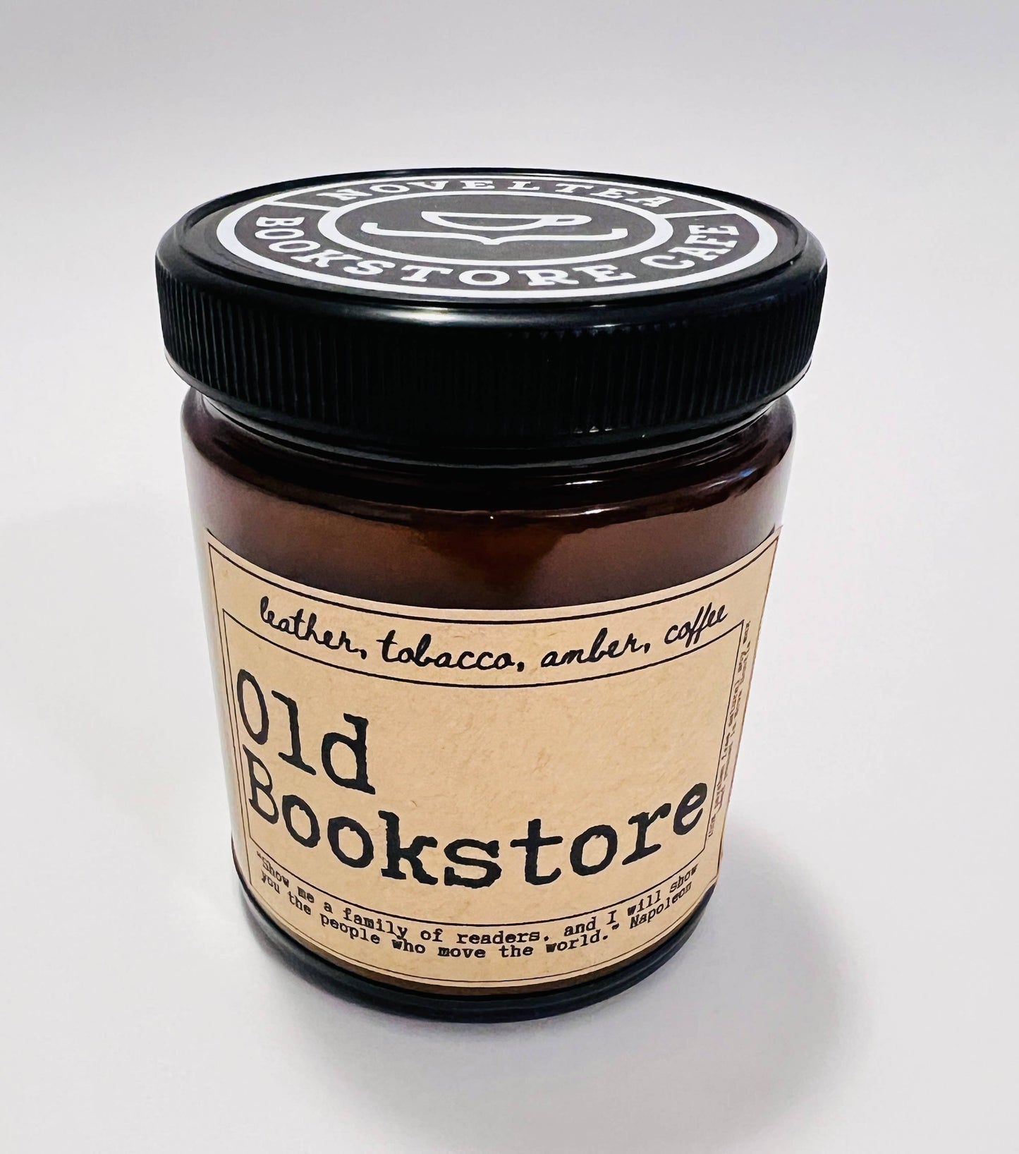 Old Bookstore - Leather & Coffee Scented Candle