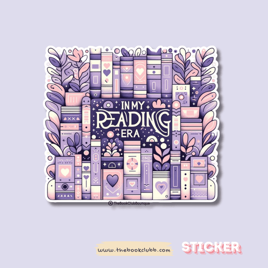 in my reading era book sticker