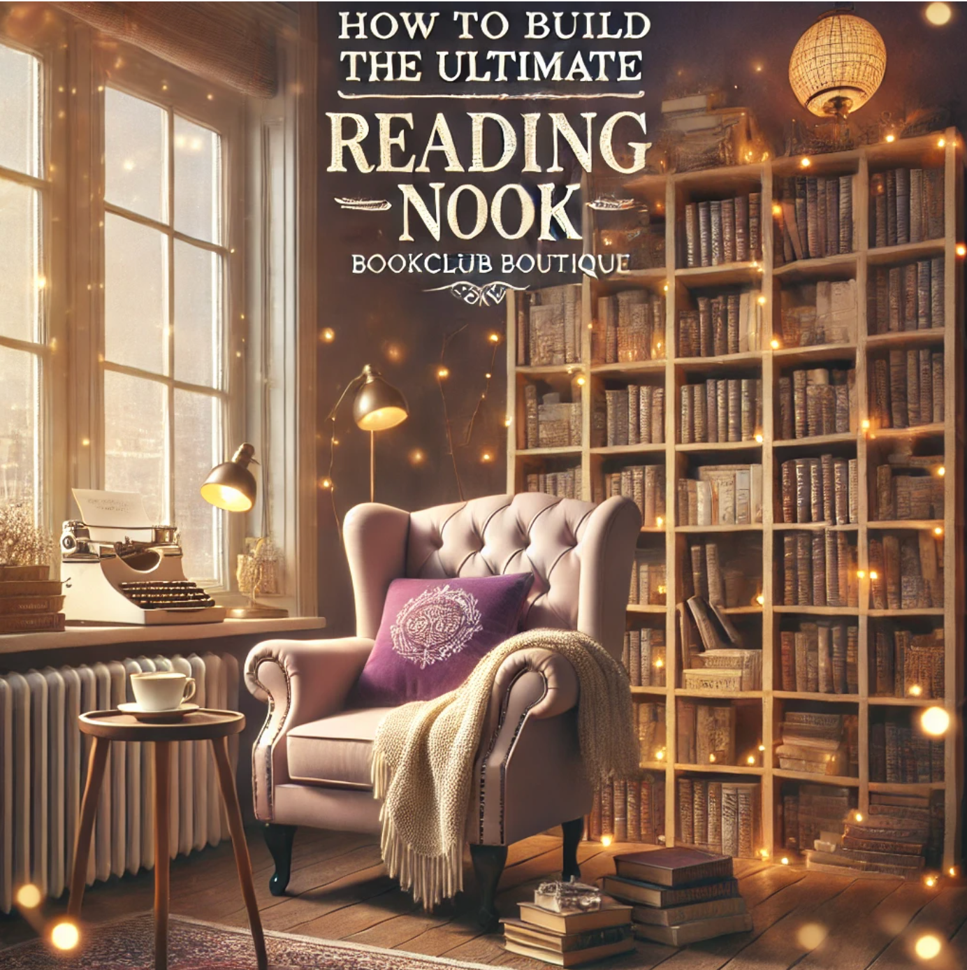 How to Build the Ultimate Cozy Reading Nook