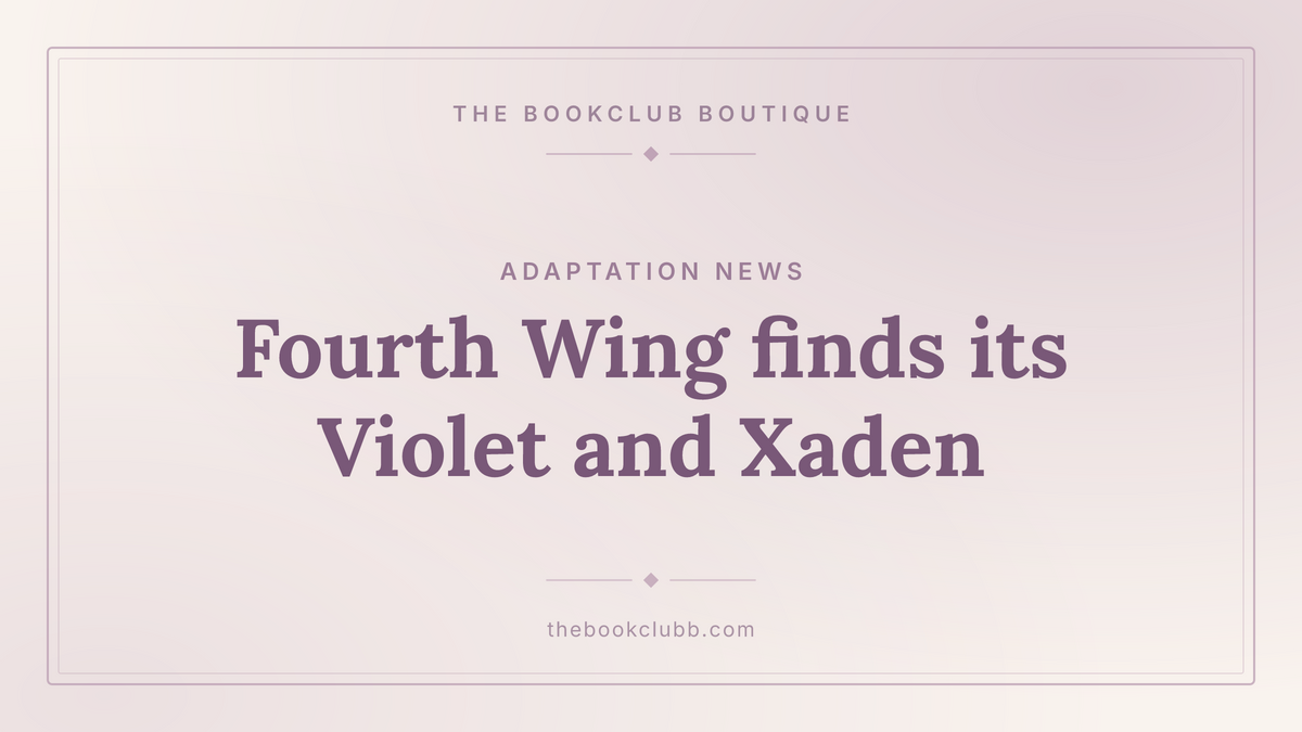 Esther McGregor and Emilio Sakraya Cast in Fourth Wing — The Bookclub Boutique