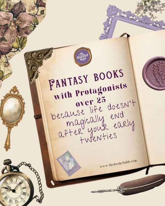 7 Fantasy Books with Main Characters Over 25