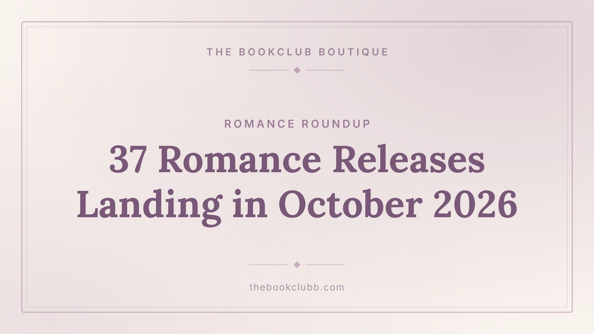 Kleypas, Ana Huang and 35 More Romance Books in October — The Bookclub Boutique