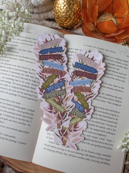 Emarion Location Sign Die-Cut Bookmark | Everflame