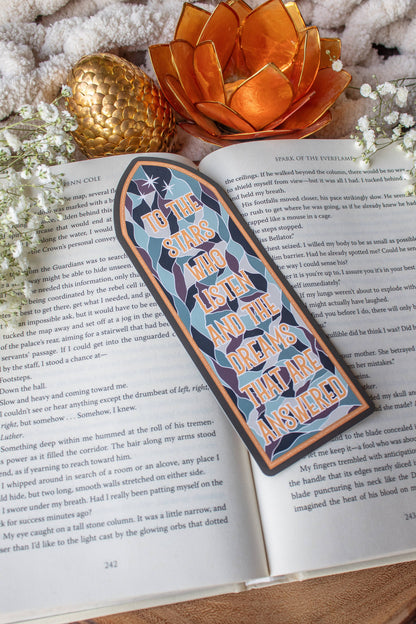 ACOTAR To The Stars Window Die-Cut Bookmark