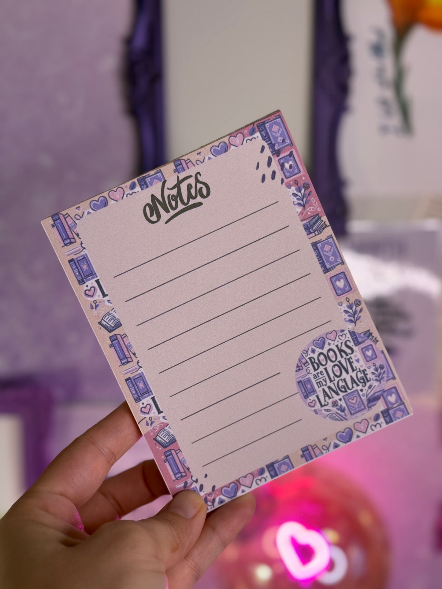 Books are my social Life Notepad