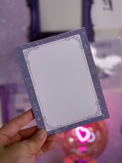 Witchy purple Notepad