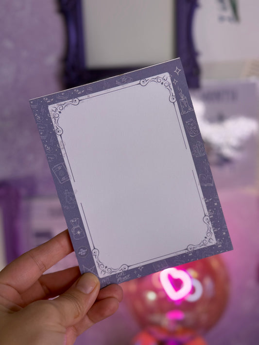 Witchy purple Notepad