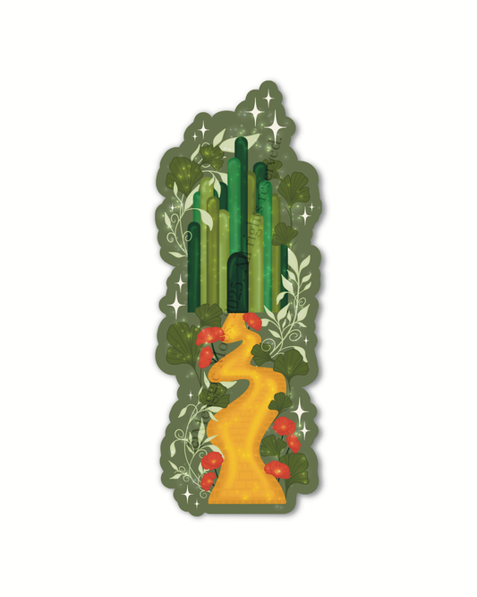 Emerald CityWizard of Oz Die-Cut Bookmark