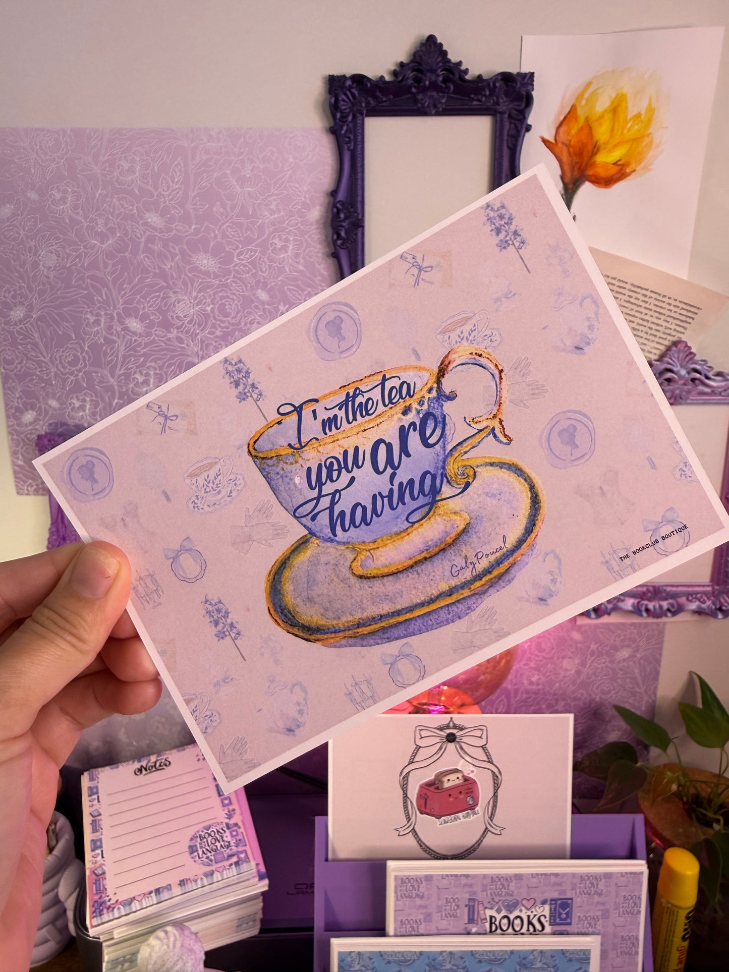 Tea  post card