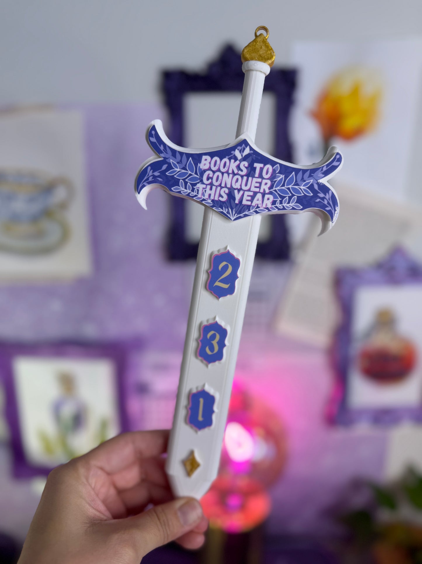 Book counter Sword