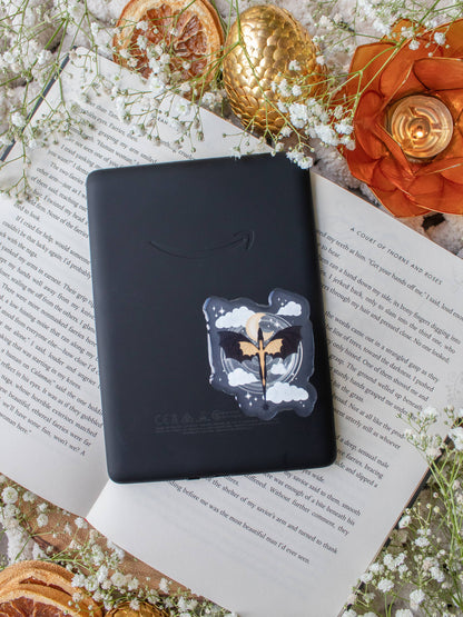 Fourth Wing Dragon Violet’s Signet Kindle Grip