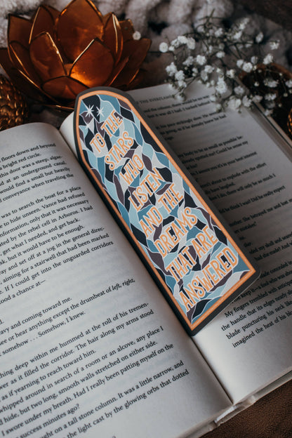 ACOTAR To The Stars Window Die-Cut Bookmark