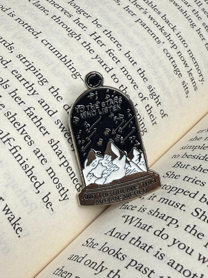 To the star who listen - ACOTAR pin
