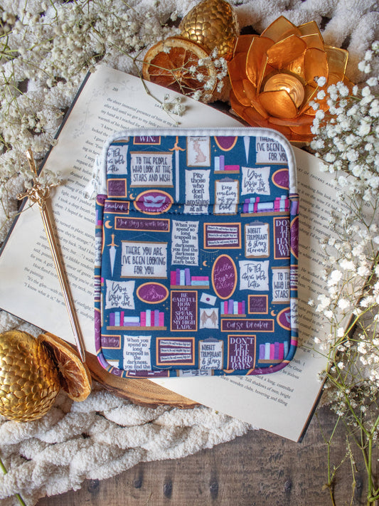 ACOTAR Quote Wall Neoprene E-Reader/ Tablet Sleeve