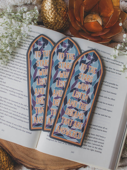 ACOTAR To The Stars Window Die-Cut Bookmark