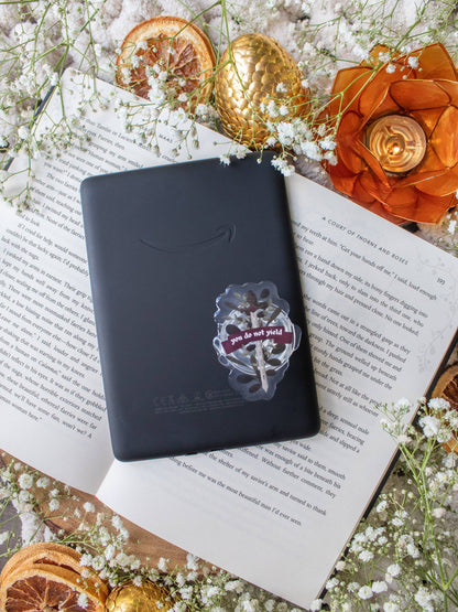 Throne of Glass You Do Not Yield Kindle / Phone Grip