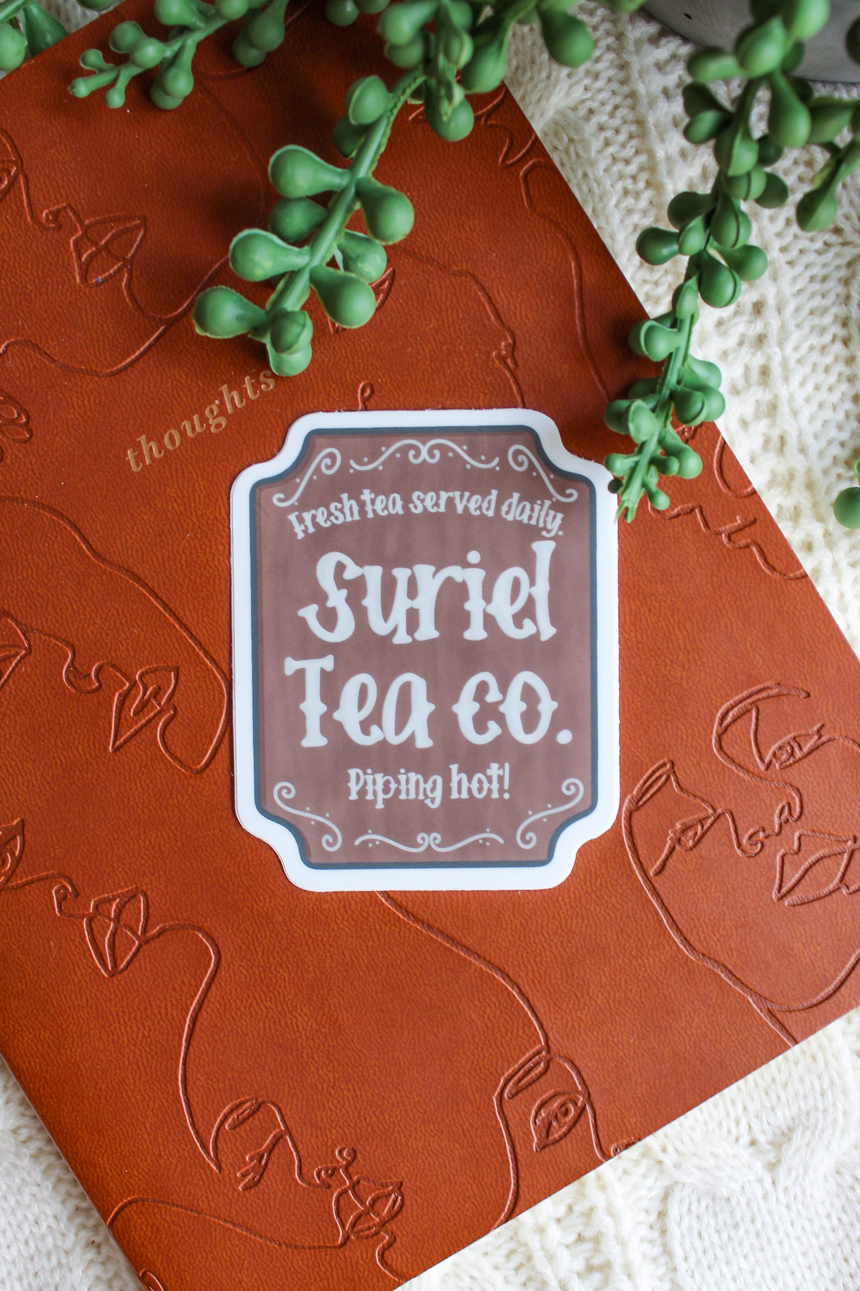 Suriel Tea Co Sign Vinyl Sticker | ACOTAR