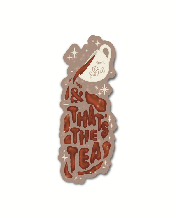 ACOTAR That's The Tea Suriel Die-Cut Bookmark